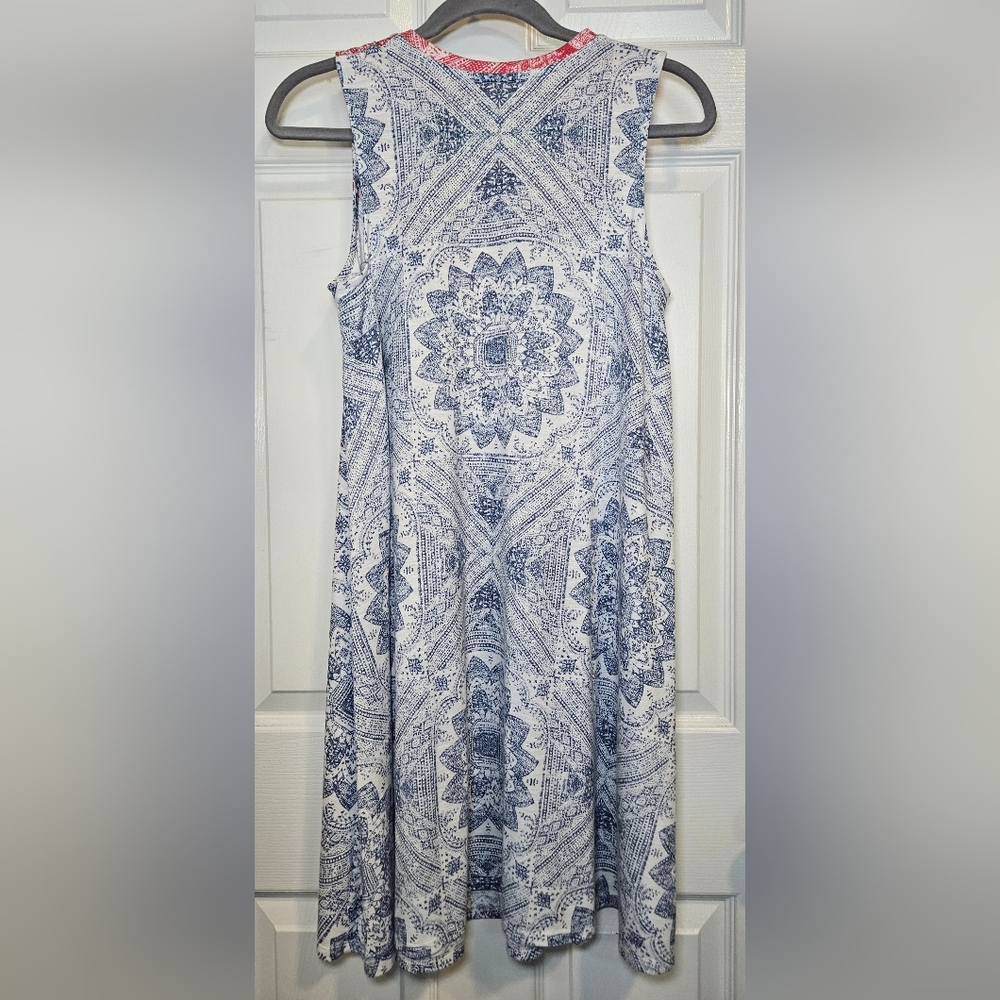 Sonoma Red, White, & Blue, Sleeveless Sundress. Size S. - Picture 2 of 5